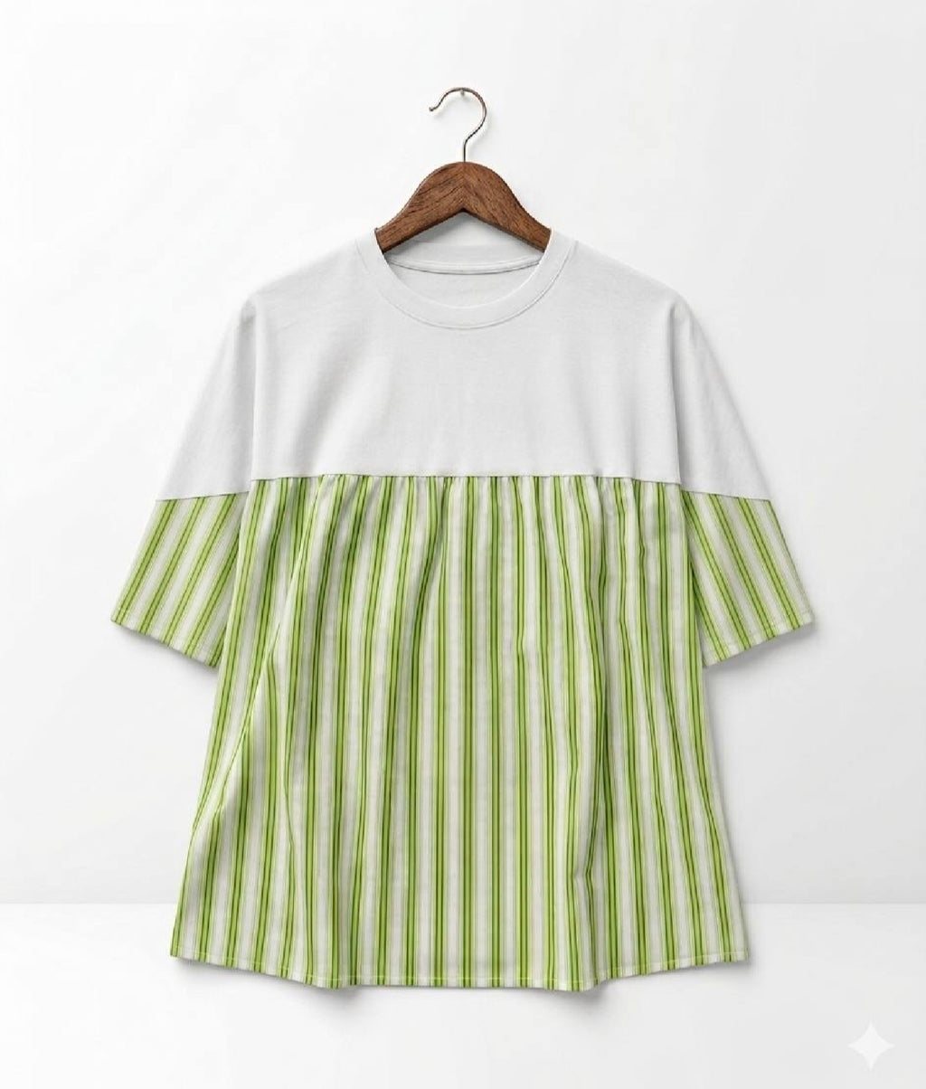 تيشيرت ليلك صيفي