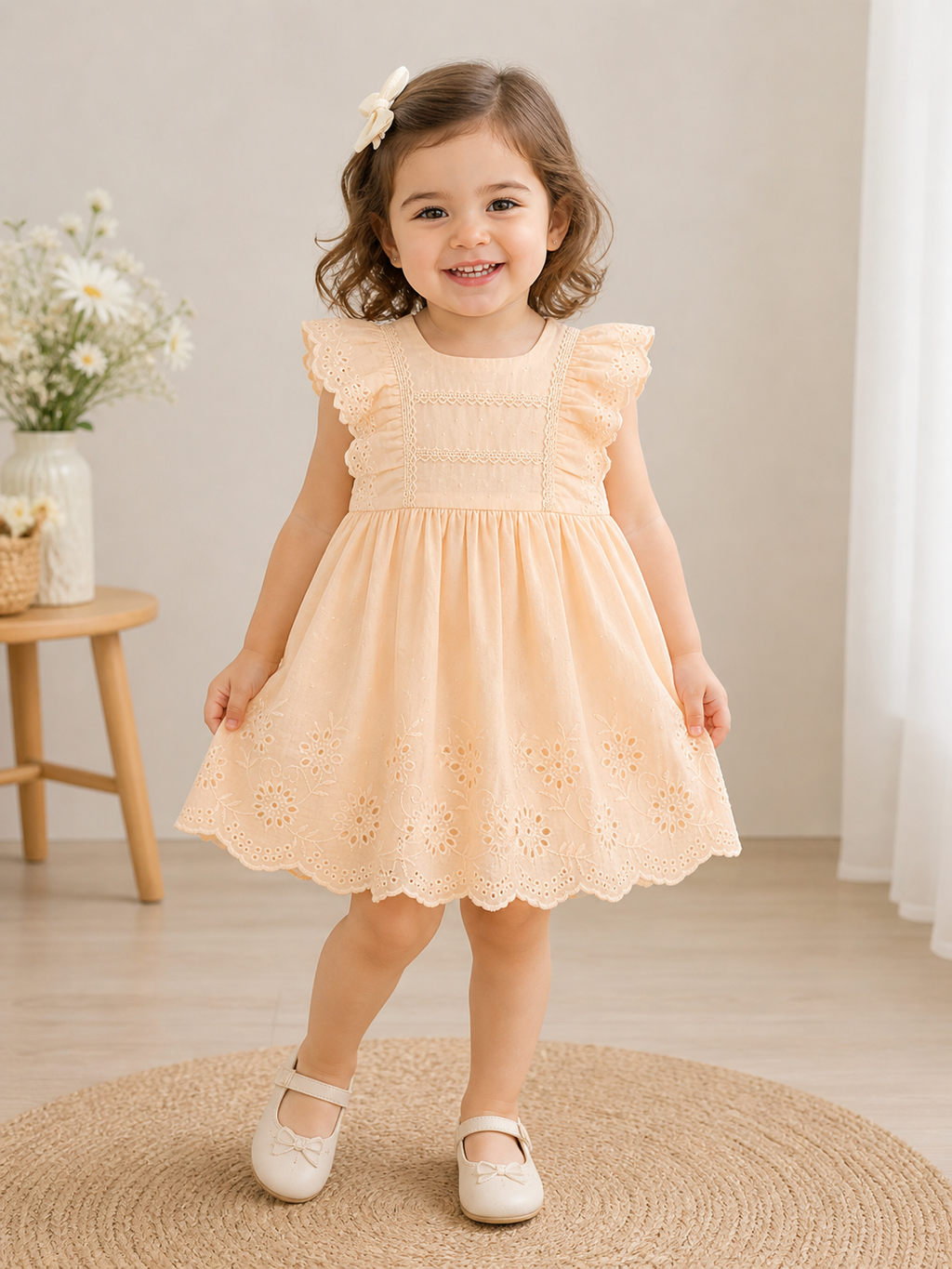 فستان baby rose 5119
