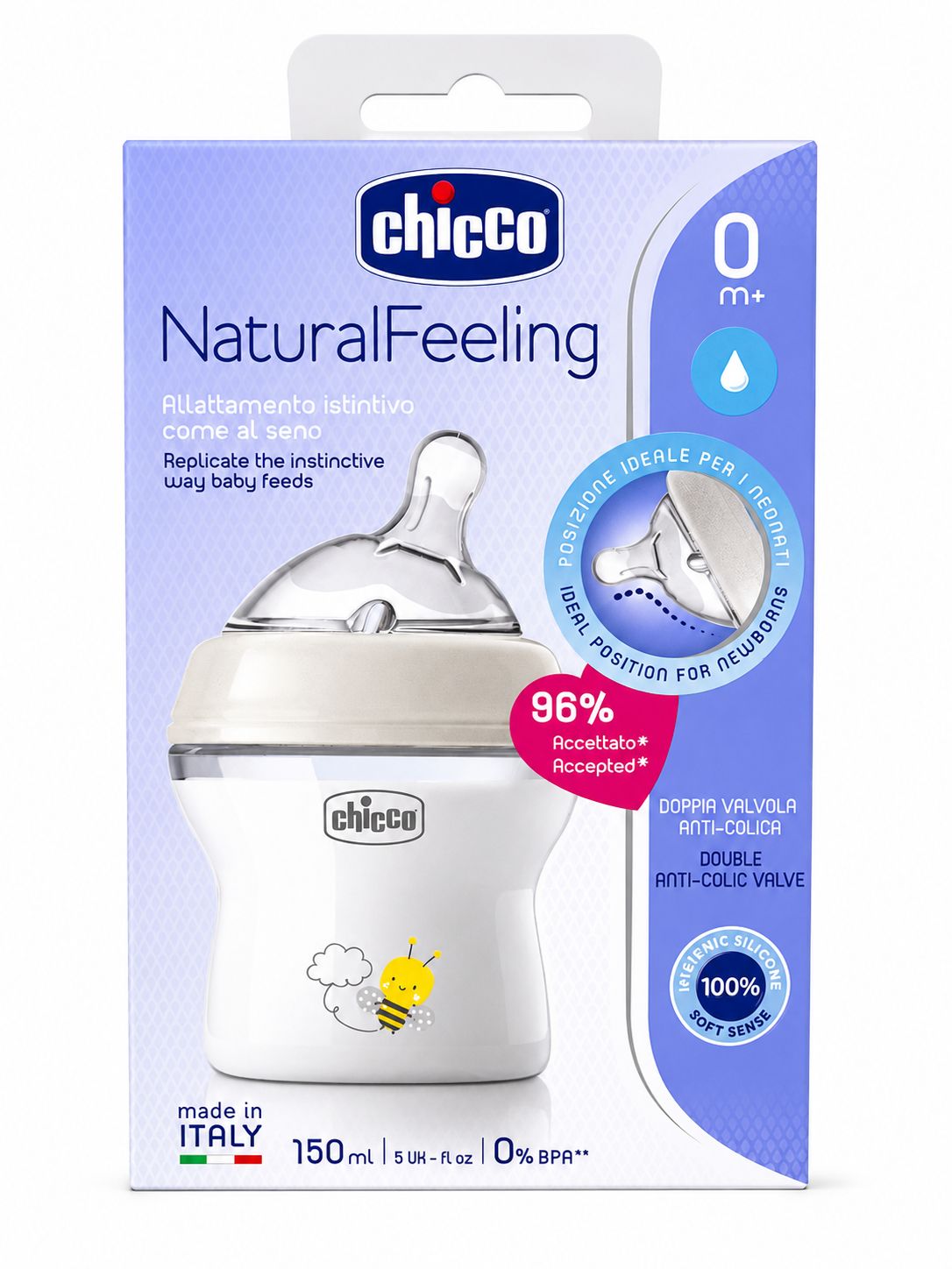 رضاعة بلاستك chicco 272