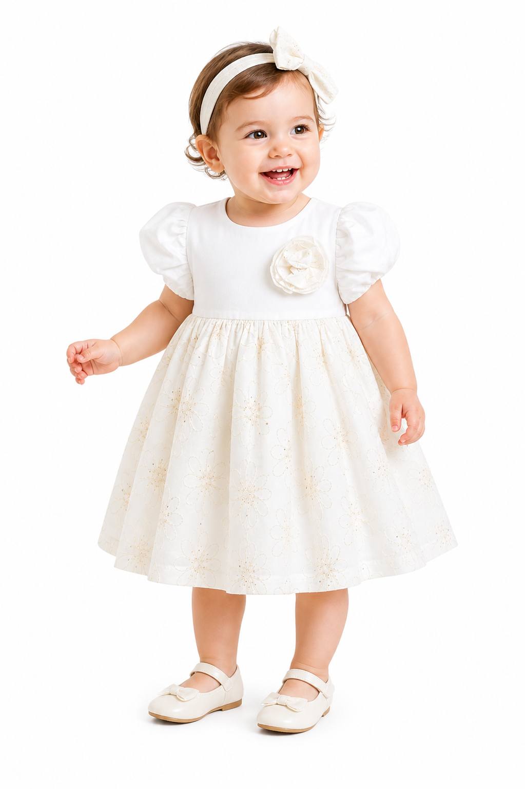 فستان baby rose 5094