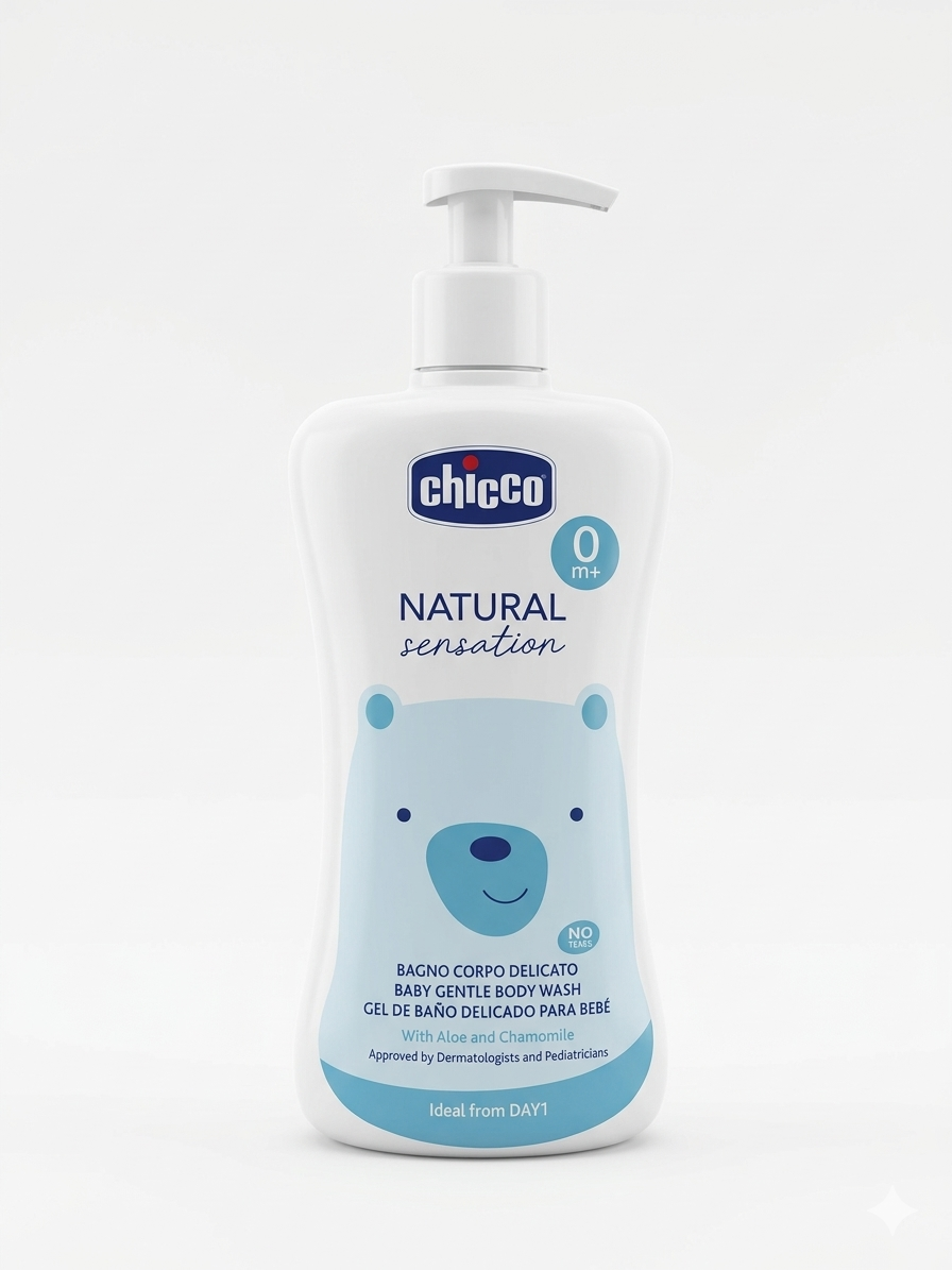 غسول استحمام Chicco 500ml 181